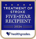 Healthgrades 5 Star Recipient - Treatment of Stroke